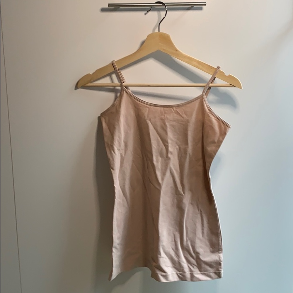 14th & Union Beige/Nude Cami Tank Top